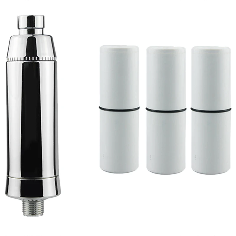 Shower Filter - High Output Showerhead Filter with - Removes Chlorine Heavy Metals Fluoride and Other Sediments Suitable for Uni afbeelding
