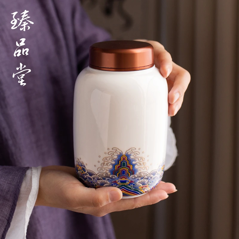 Ceramic Jars Tea Box Storage Container Tea Storage Box Kitchen Canister Sets Kitchen Tea Packaging Tea Organizer Box Container Tea Caddies Aliexpress