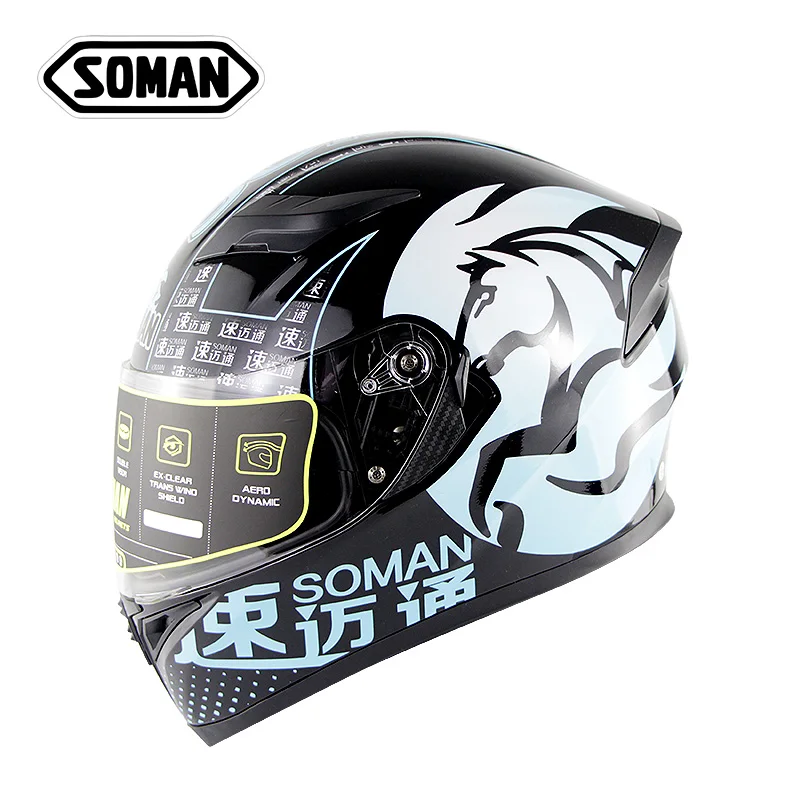 

Helmet Motorcycle Full Face Dual Visor Helmets Abs Casco De Motocicleta Motocross Motorsiklet Kask Cascos Motos Vespa Helmet