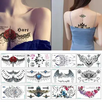 

Halloween Series Tattoo Sticker Waterproof Sweat-proof Fashion Tattoo Stickers Makeup Styling Tools Personality Generous TSLM2
