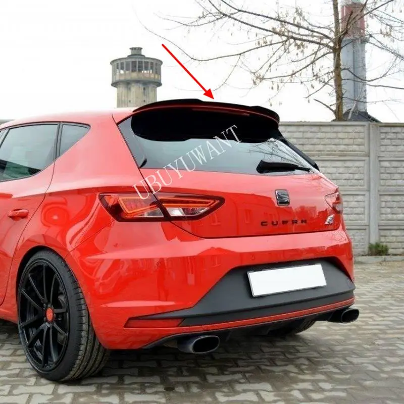 Задний спойлер на крышу UBUYUWANT для V olkswagen Seat LEON хэтчбека 1P MK2 5F MK3 2000 2020 годов