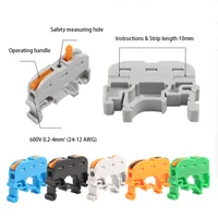 Quick Wire Connector 211 Din Rail Type Press Terminal Instead Of UK2.5B Compact Splicing Conductor Cable Terminal Block SPL - Image 3