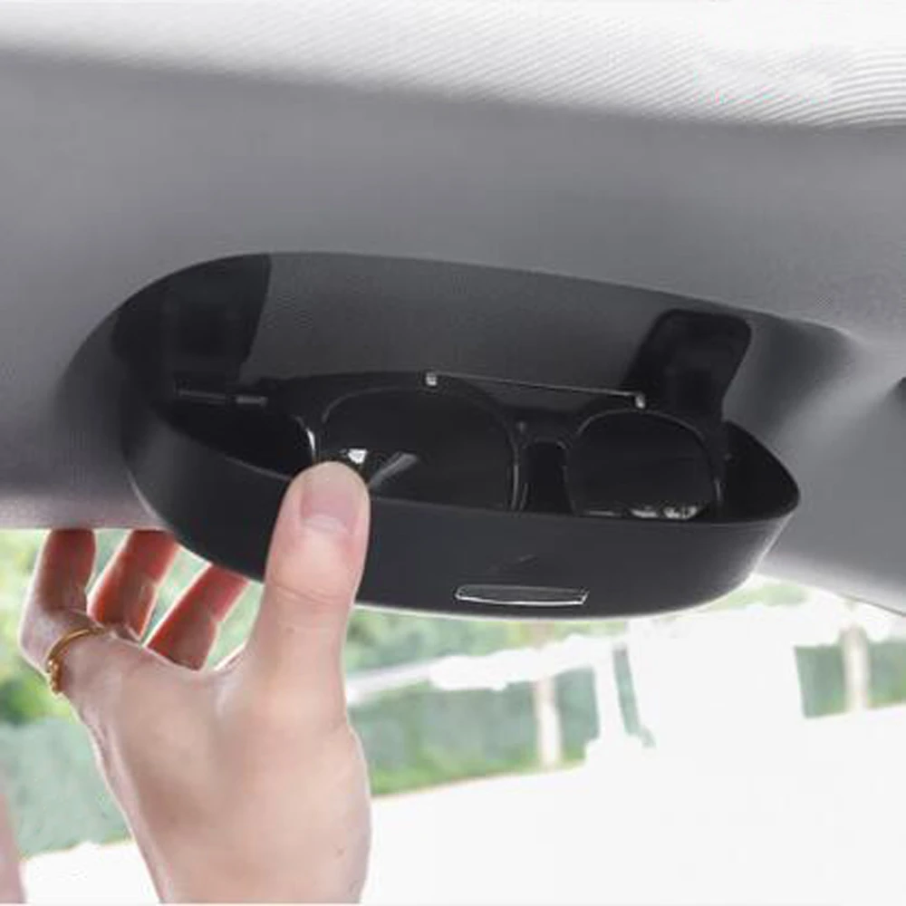 Car Glasses Box Storage Holder For Audi Q3 Q5 Q7 A3 8v 8p S3 A4 B9 B8
