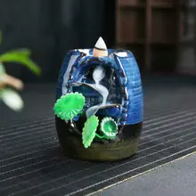 Курильница для благовоний горелка Керамическая Ретро водопад курильница 10 благовоний конус украшения дома ремесла чайный дом офисные подарки