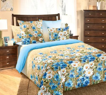 

Cornflowers KPB coarse calico suite (euro)