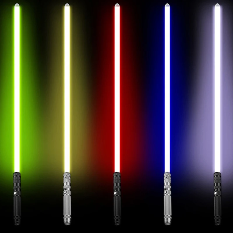 Lichtschwert Schwere Dueling RGB Laser Schwert Metall Griff Schaukel 