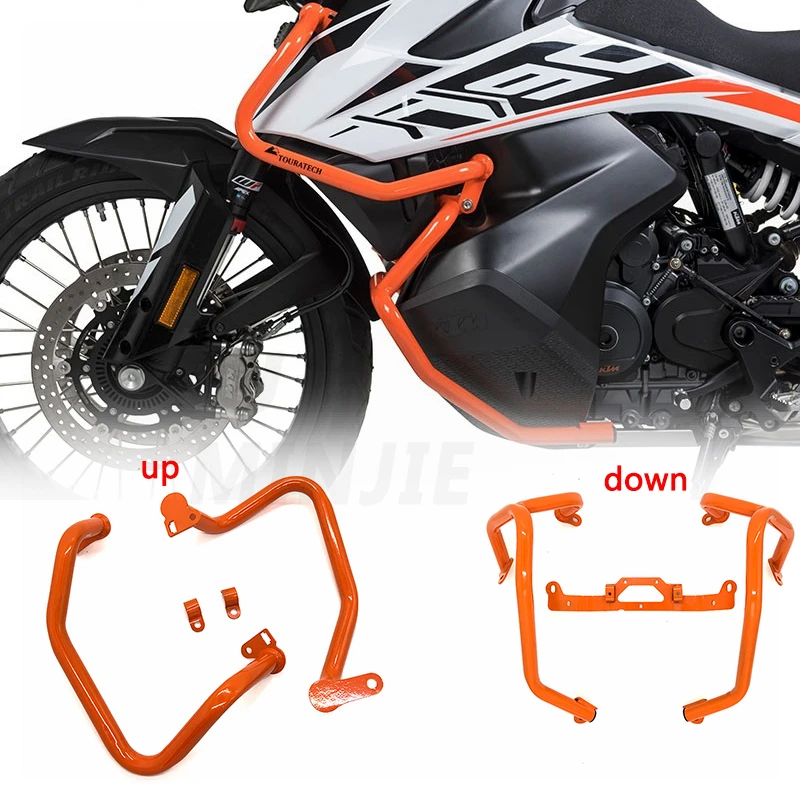KTM 790 ADV For KTM 790 Adventure R 790 R 2019 2020 Motorcycle Engine Guard Crash Bar Bars Bumper Protector Fairing Accessories