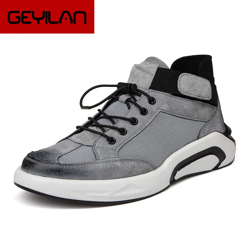 

2018 New Autumn Men Casual Shoes Fashion Breathable Wear Resistant Shoes Comfortable Summer Round Toe Lace up Flat Snekaers