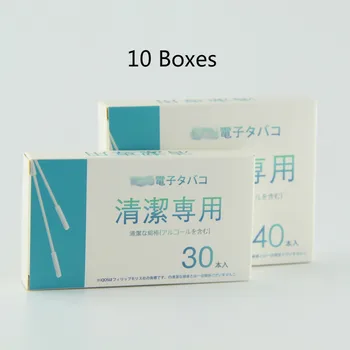 

10 boxes alcohol swab swabs For IQOS 2.4 Plus cleaning sticks For IQOS 3.0 Herb Vaporizer Heating Cartridge Cleaning Sticks Tool