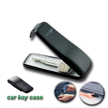 

Car key case auto accessories automobile spare emergency key box Powerful magnet car styling Protection Cover