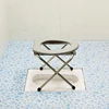 Portable Toilet Camping for Pregnant Woman Household Foldable Adult Commode Lightweight Stainless Steel Stool Chair 5