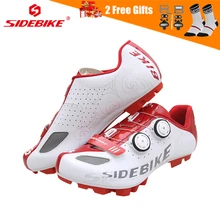 SIDEBIKE/дышащая обувь для горного велосипеда; мужская обувь с самоблокирующимся замком; обувь для горного велосипеда; обувь для велоспорта; нескользящая обувь; износостойкие кроссовки для езды на велосипеде
