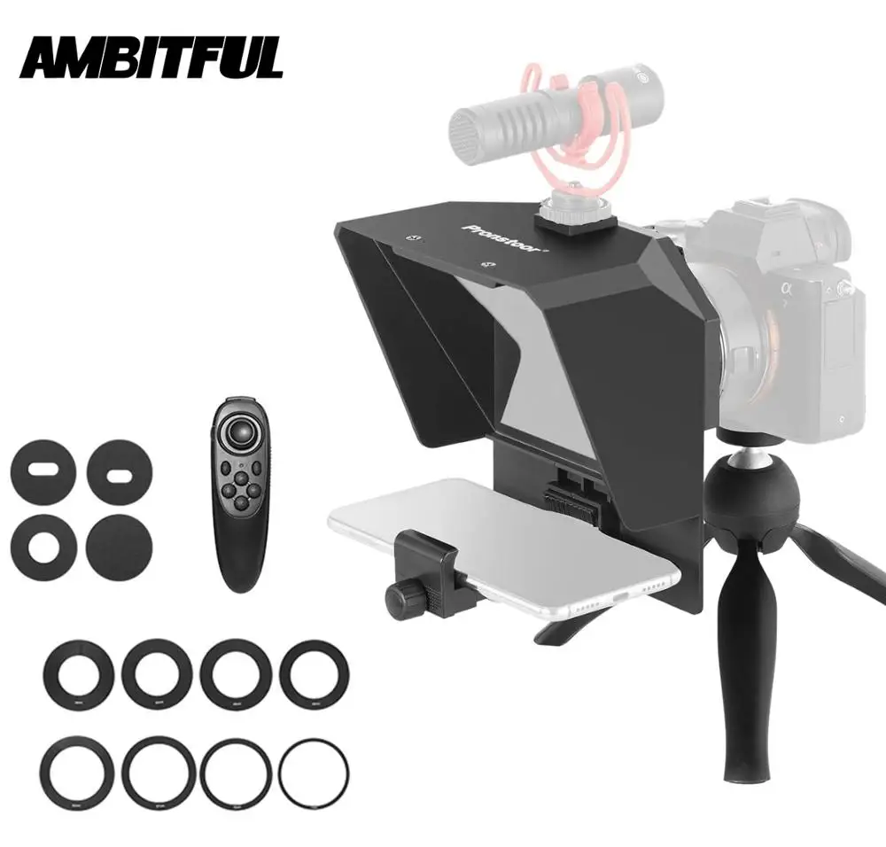 Artifact Remote-Control Phone Video Dslr-Recording Teleprompter Portable Inscriber Mobile Artifact Remote-Control Phone Video Dslr-Recording Teleprompter Portable Inscriber Mobile