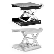 Aluminum Lifter Router Plate Table Woodworking Machinery Engraving Laboratory Lifting Stand Manual Lift Platform Carpentry Tools