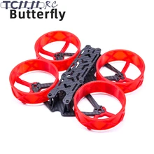 TCMM RC 3 Inch Carbon Fiber FPV Racing Frame Kit met Propeller Bescherming Ring RC Drone Spare deel for quadcopter frame 120mm carbon fiber frame kit for diy micro fpv racing quadcopter support 8520 coreless motor