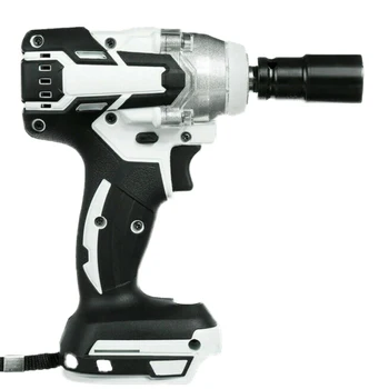 

W/ Sock Metal LED Work Light Brushless Impact Charging Mode Screwdriver Electric Drill 18V 1/2" 320Nm