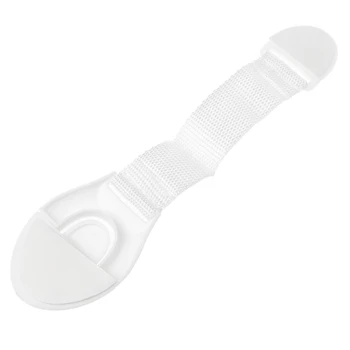 

5pcs Safety Lock Baby Door Protection Plastic Security Drawer Toilet Guard Strap QX2D