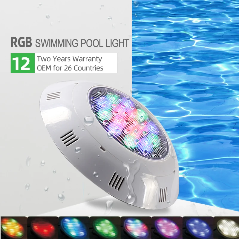 PROD 1005002862159170 RGB Colorful swimming pool Underwater wall lamp
sconces light RC waterproof IP68 outdoor illumination decoration pond
brook 12V
