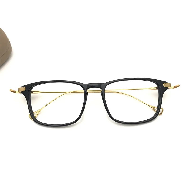 

Ретро очки из чистого титана и ацетата, мужские Оптические очки для близорукости, пресбиопии, чтения, квадратные женские очки с оправой