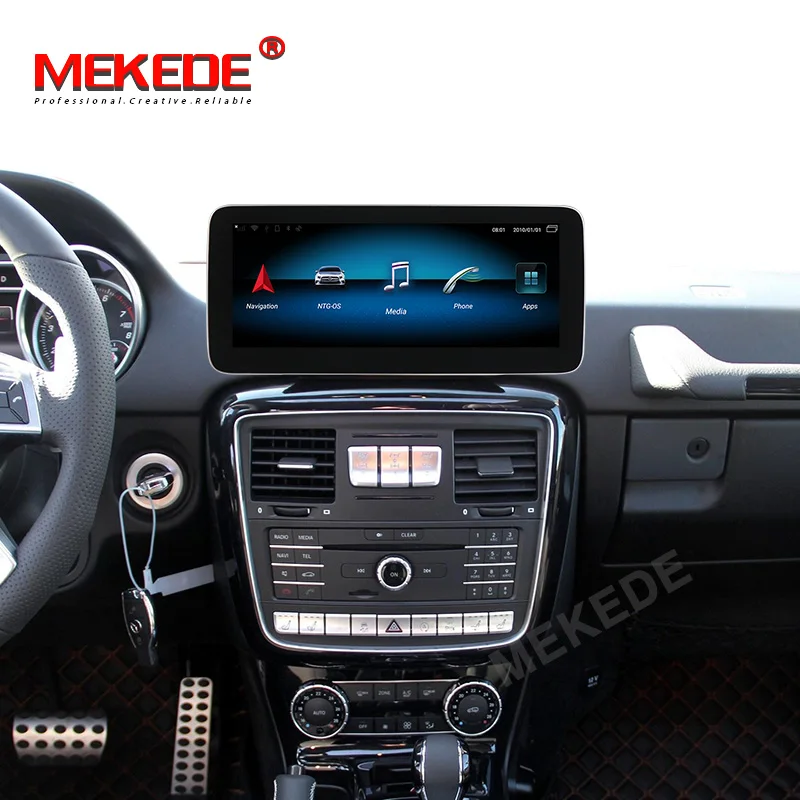 Автомобильный мультимедийный плеер Mekede ANDROID10 10 25 ''для Mercedes Benz G Class W463 2015 2019 с 4G