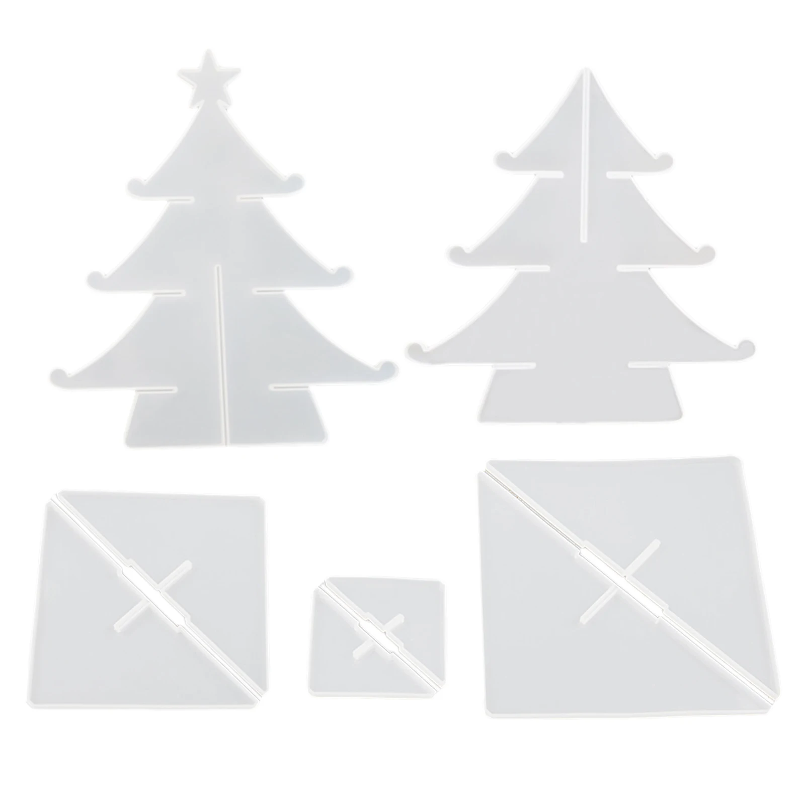

Silicone Mold Resin Casting Mould DIY Jewelry Making Crafts Tool Christmas Decor