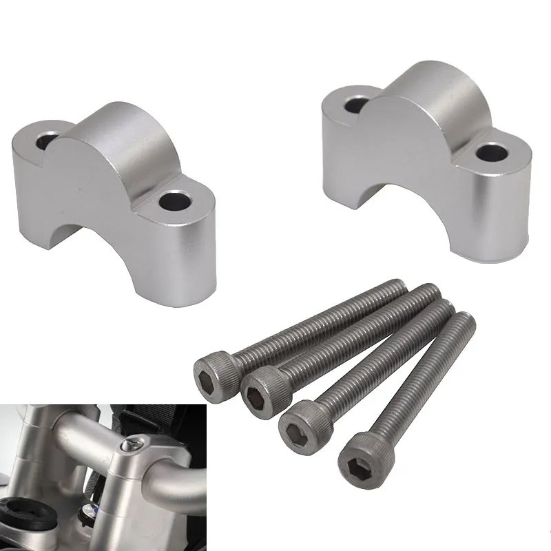 BIKE GP Motorcycle Handlebar Riser 30mm For BMW R1250GS ADV GSA R1200GS