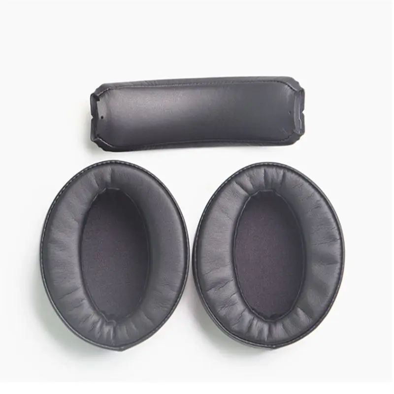 Black Set Подушечка Для Наушников sony MDR-XB950BT XB950N1 XB950B1 - Цвет: Black Set