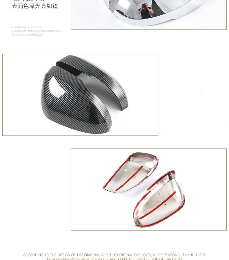 ֻ X-Ʈ Xtrail 2021 2022 ź /ũ ڵ ̵  Rearview ʹ ̷  Ŀ Ʈ Accessorie