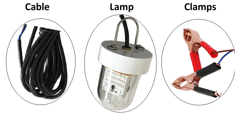 60W 12v LED fishing light 2