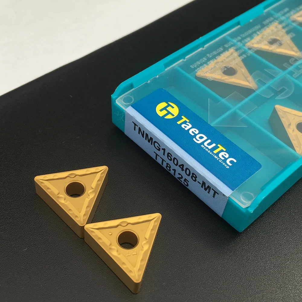 

10PCS TNMG160408 MT TT8125 Steel Parts CNC Lathe Tools Carbide Inserts Carbide Tip External Turning Tool Carbide Insert