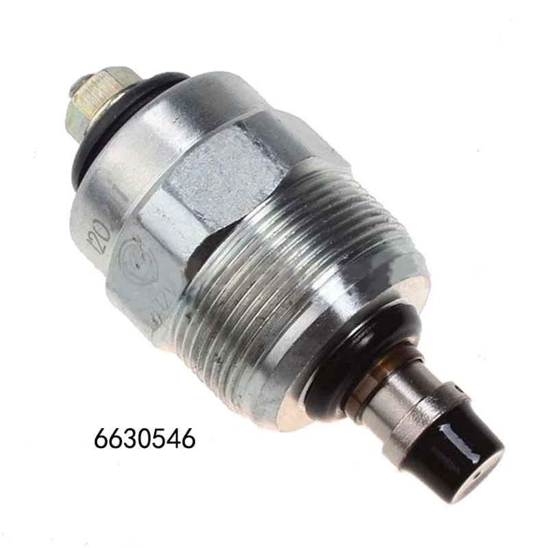 Fuel Shut-off Valve 12V Generator Solenoid 6630546 A77753 8190393 For Bobcat Diesel Engine Case Skid Steer Loader 843 853 | Автомобили и