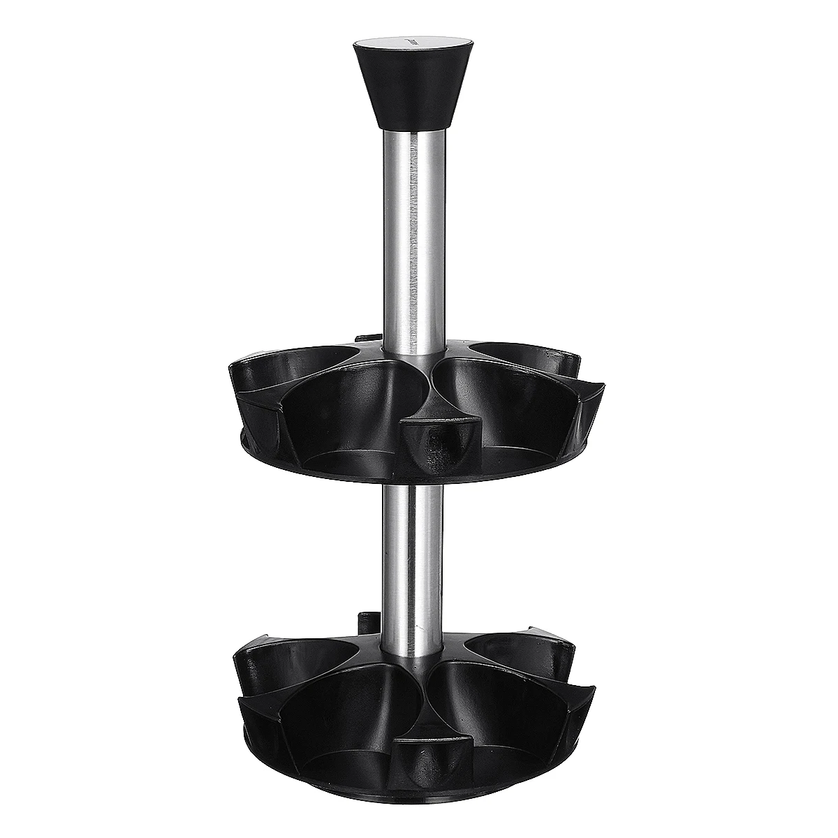  360 Rotating Spice Storage Rack Holder 12PCS Seasoning Bottles Stand Kitchen Organizer Condiment Po