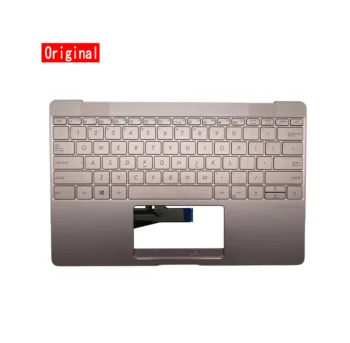 

New Palmrest Top Case Assembly upper cover laptop keyboard for Asus ZenBook 3 UX390 UX390UA UX390U Golden with backlit