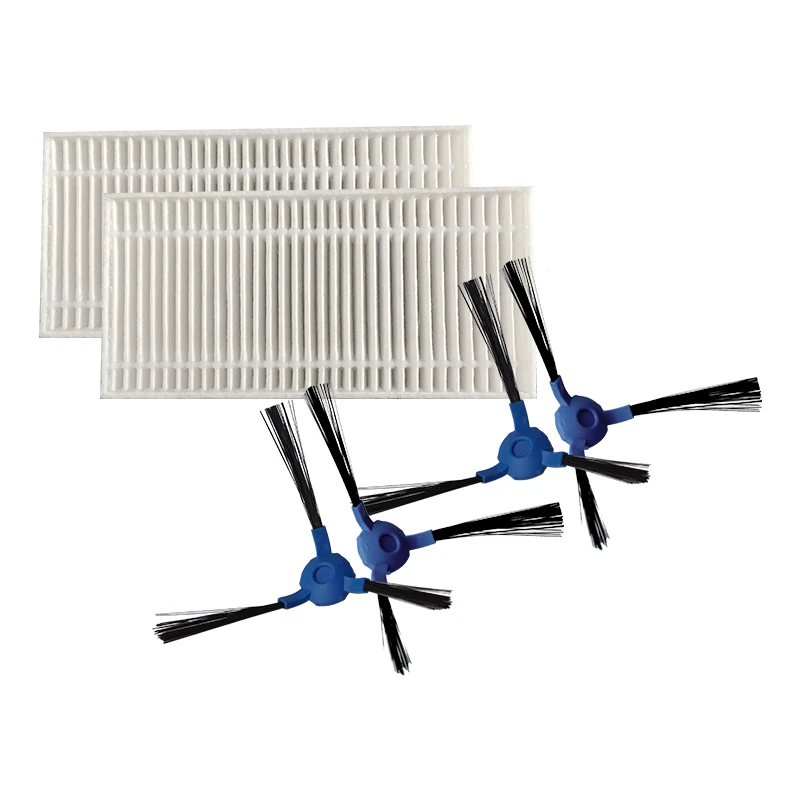 Ceny 1 zbiornik na wodę + 1 Mop, 2 filtry + 2 szczotki, roboty części do czyszczenia próżniowego akcesoria odpowiednie dla VEAVON