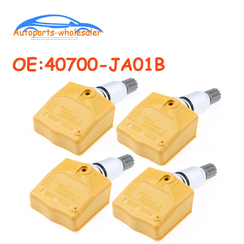 4 шт. автомобильный 315 МГц 40700-JA01B 40700JA01B TPMS датчик давления в шинах для Nissa Pathfinder Altima Frontier M35 M45 FX35 FX45 QX56