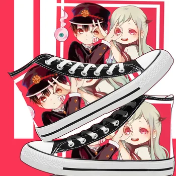 

Anime Toilet Bound Hanako kun shoes Nene Yashiro cosplay Adult students men women Spring summer Casual breathable canvas shoes