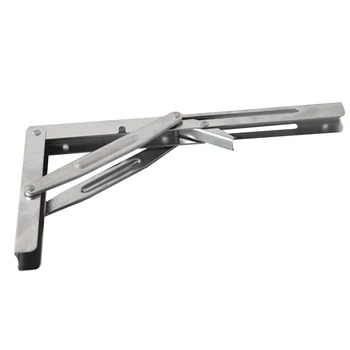

Folding Bracket For Table Decorative Boat Adjustable Triangle Heavy Duty Support Stainless Steel Hardware Furniture Corner