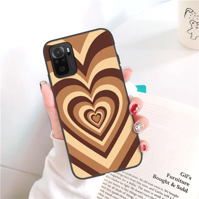 Fundas for Vivo Y11 2019 Case Vivo Y95 Y93 Y91 Y89 Y85 Y81 Y79 Y75 Y70 2020 Y55 Y53 Y52 5G Y22 Y20 Love Heart Black Phone Cover X272