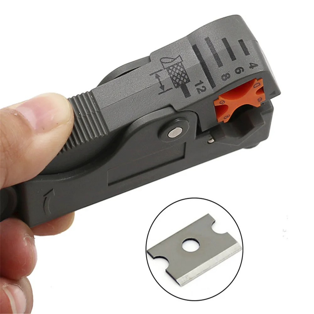 

Automatic Stripping Pliers Wire Stripper Cable Wire Cutter Stripping Crimping Tool with Hexagon Wrench Tools Nippers New