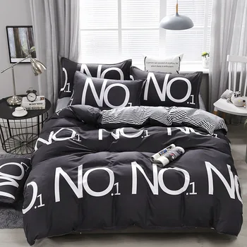 

Aggcual Student cartoon bedding set kids 4pcs cute bed sheets duvet cover set single size double bed Room decoration kit b91