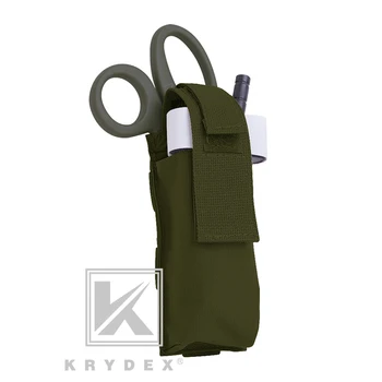 

KRYDEX Tactical 3 in 1 Tourniquet EMT Shear Kit RG Outdoor Hunting First Aid Medical Trauma 7.25" Scissor tourniquet MOLLE Pouch