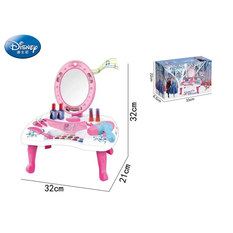 frozen II girls princess Dressing table Makeup set disney Beauty
