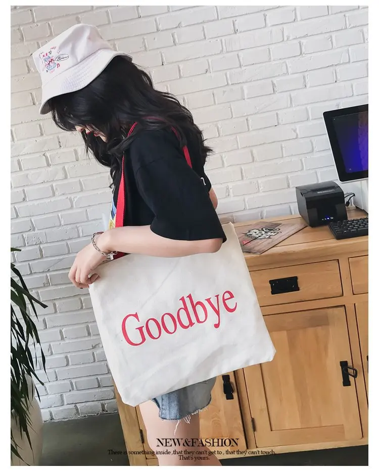 Микро для корейских студентов Harajuku Ulzzang, Холщовая Сумка На Одно Плечо INS, простая сумка для покупок, универсальная ручная сумка