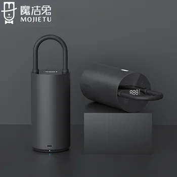 

MOJIETU Portable Smart Digital Tire Pressure Detection Type C Charging Electric Inflator Pump For Bike Motorcycle Car Football