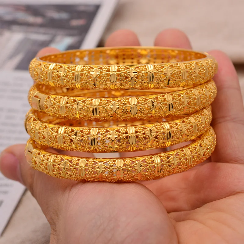 22k Gold Design Of Gold Bangle For Female Bridal Gold Latest Gold