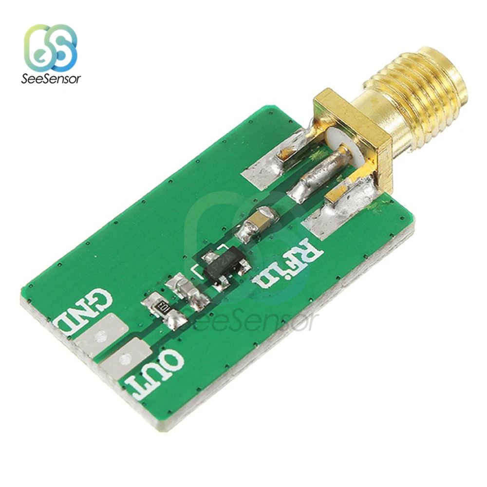 RF Amplifier RF AM FM Radio Frequency Envelope Detector Amplitude Detection Discharge Detector 0.1-3200MHz 20dBm Module