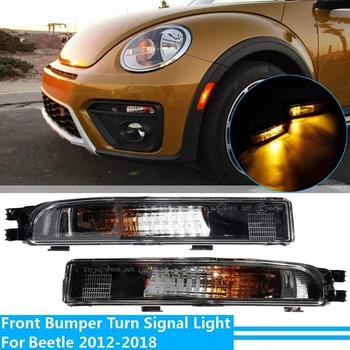 

1 Pair Front Bumper Lower Halogen Turn Signal Light For-VW Beetle 2012- 2018 5C5953041,5C5953042