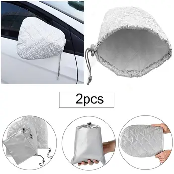 

2PCS Car Side Mirror Protective Cover Ice Mirror Covers Waterproof Frost Guard Mirror Cover For Rear View Mirror