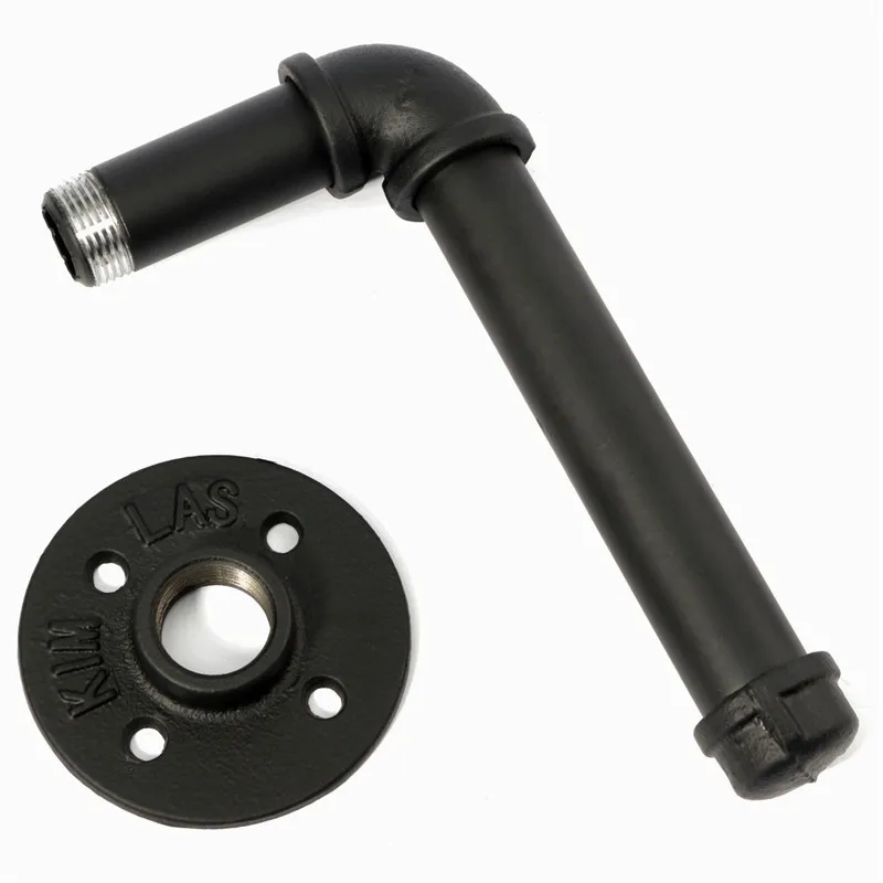 

Towel Rack Roll Shelf Industrial Style Wall Mount Iron Pipeline Vintage Paper Bathroom Toilet Tool Tissue Paper Rack Bath Decor