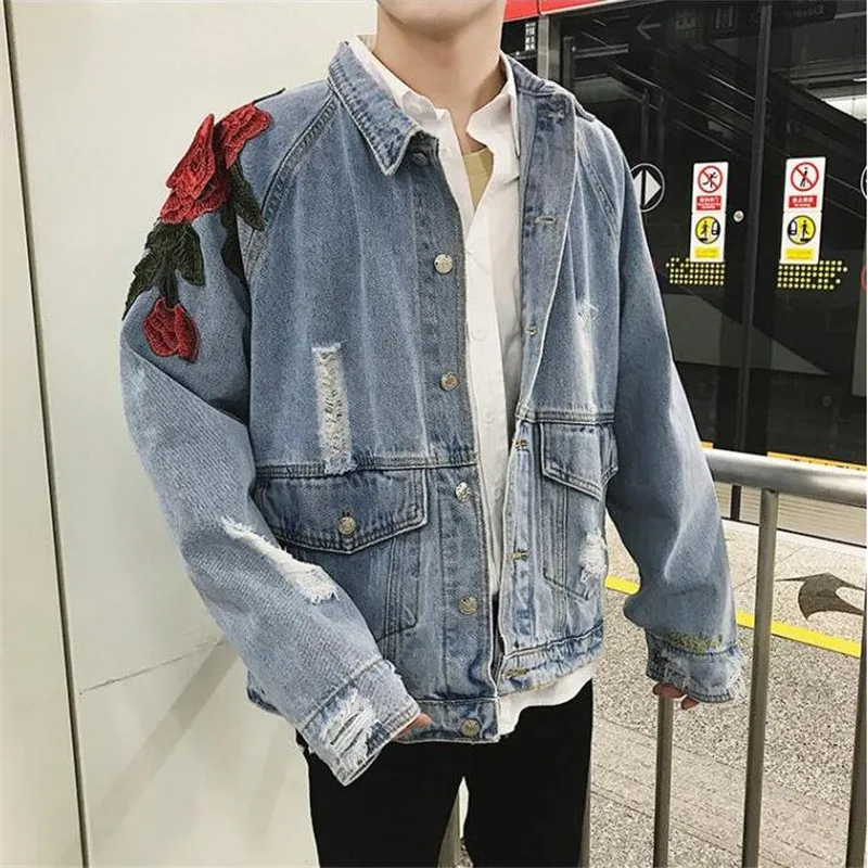 jaqueta jeans oversized vintage